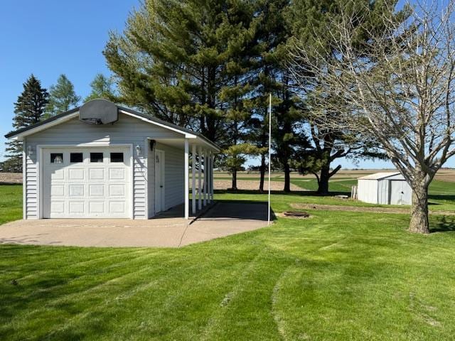 421 Main St E, Eitzen, MN 55931 - view of detached garage