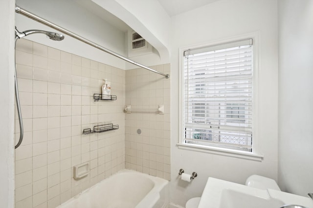5341 Knox Ave S, Minneapolis, MN 55419 - bathroom with shower / bath combination and toilet