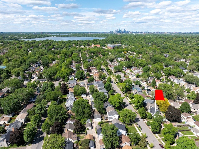 5341 Knox Ave S, Minneapolis, MN 55419 - aerial view of residential area with a nearby body of water