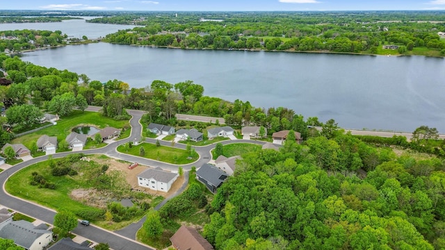 31079 Magnolia Ridge Way, Lindstrom, MN 55045 - drone / aerial view of a nearby body of water