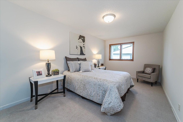 13721 Inglewood Ave, Savage, MN 55378 - bedroom with light colored carpet, baseboards, and a textured ceiling