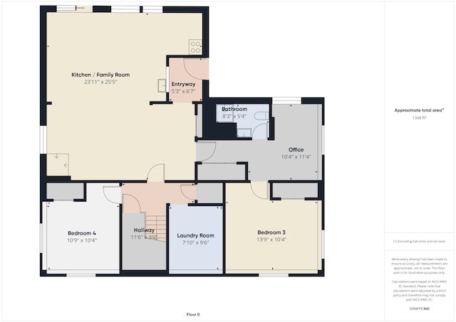 floor plan / room layout