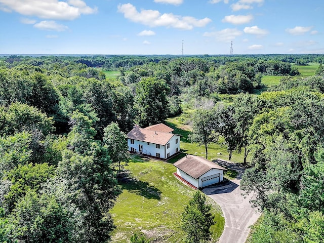 30145 Fir Trl, Stacy, MN 55079 - view from above of property featuring a forest