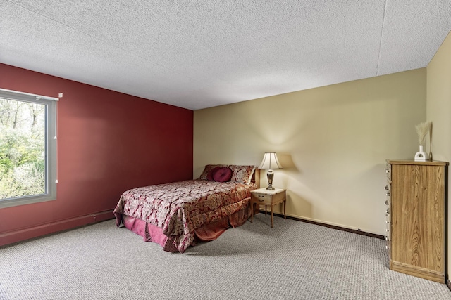2465 Londin Ln E Unit 212, Maplewood, MN 55119 - carpeted bedroom featuring a textured ceiling and baseboards