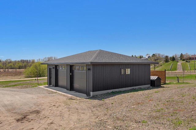 20355 Cedar Lake Trl, Shieldsville Twp, MN 55052 - view of detached garage