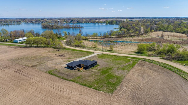 20355 Cedar Lake Trl, Shieldsville Twp, MN 55052 - bird's eye view of a nearby body of water