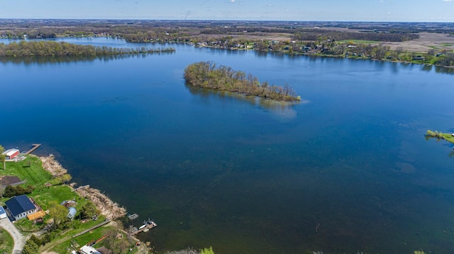 20355 Cedar Lake Trl, Shieldsville Twp, MN 55052 - drone / aerial view of a large body of water