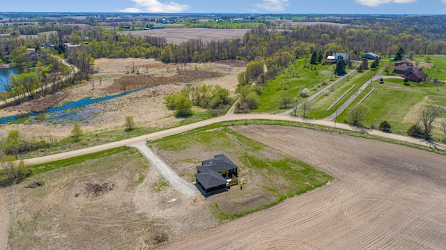 20355 Cedar Lake Trl, Shieldsville Twp, MN 55052 - aerial view of property and surrounding area featuring rural landscape and a nearby body of water