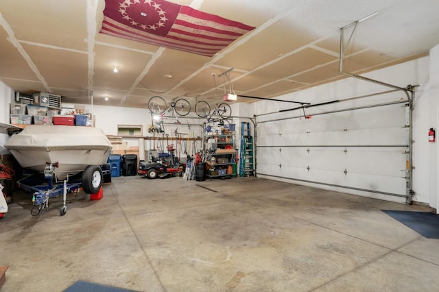 6209 Heather Pl NE, Fridley, MN 55432 - garage with a garage door opener
