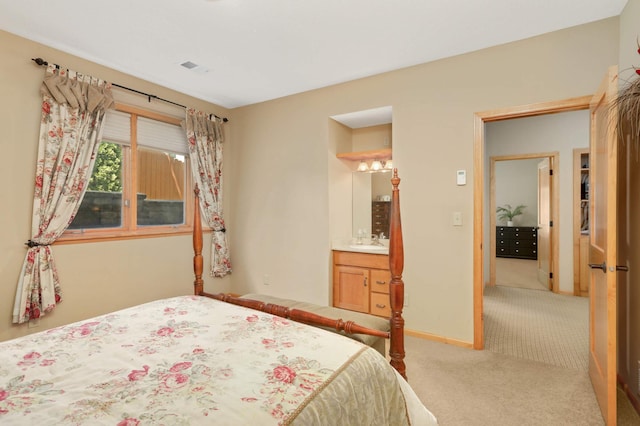6209 Heather Pl NE, Fridley, MN 55432 - bedroom featuring carpet, bar with sink, and baseboards