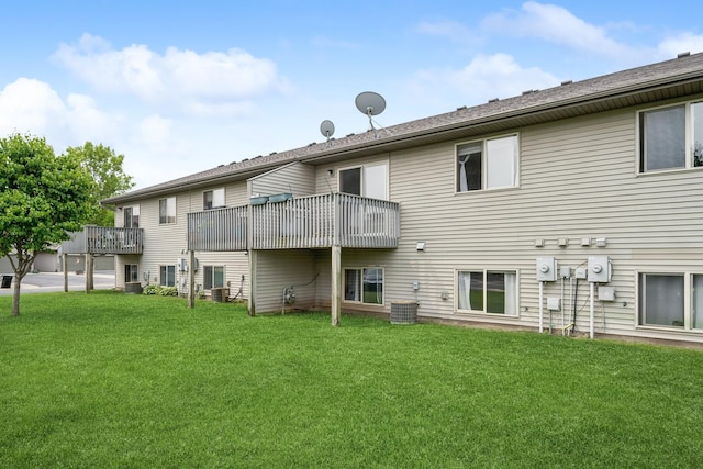 8260 Parkington Ave NE, Otsego, MN 55330 - rear view of house with a lawn