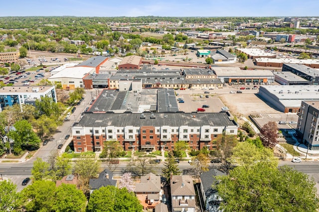 drone / aerial view