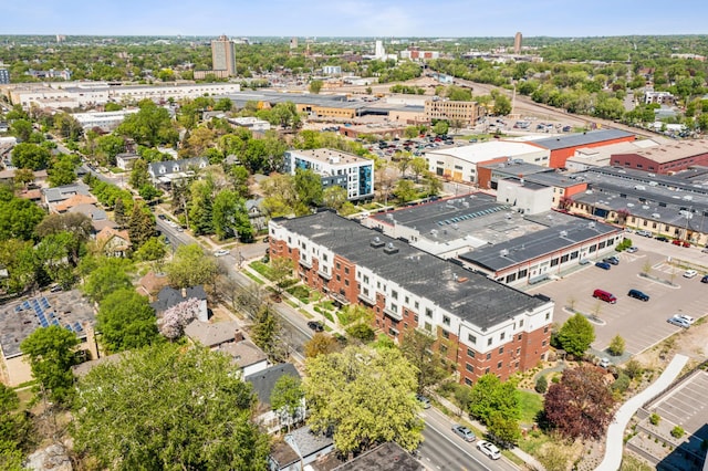 drone / aerial view