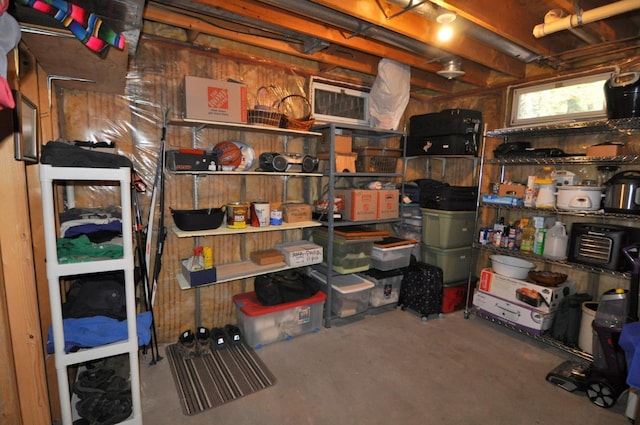view of storage