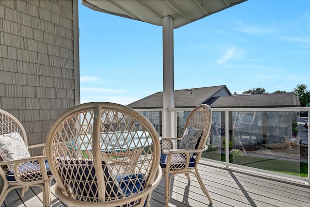 view of deck