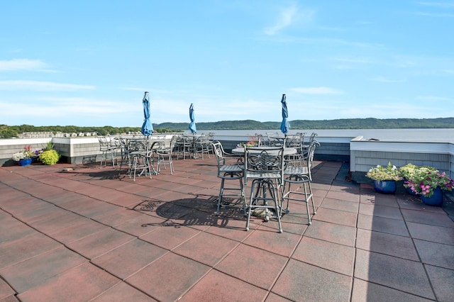 view of patio / terrace with outdoor dining space