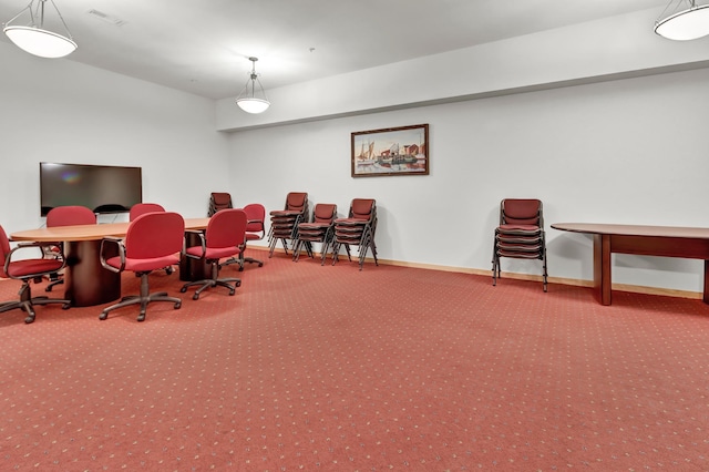 1215 Lakeshore Dr Unit 207, Lake City, MN 55041 - carpeted home office with baseboards