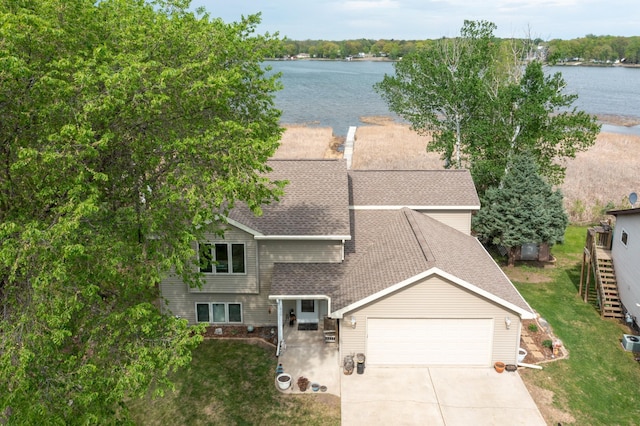 1900 White Cloud Dr E, Isle, MN 56342 - aerial view of property and surrounding area featuring a large body of water