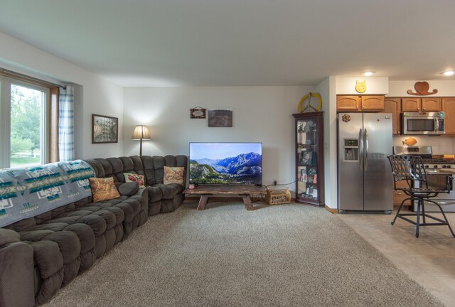 1900 White Cloud Dr E, Isle, MN 56342 - living room featuring recessed lighting