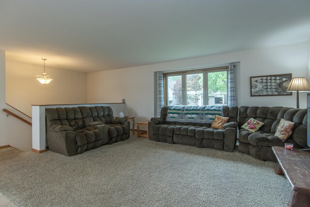 1900 White Cloud Dr E, Isle, MN 56342 - view of carpeted living area