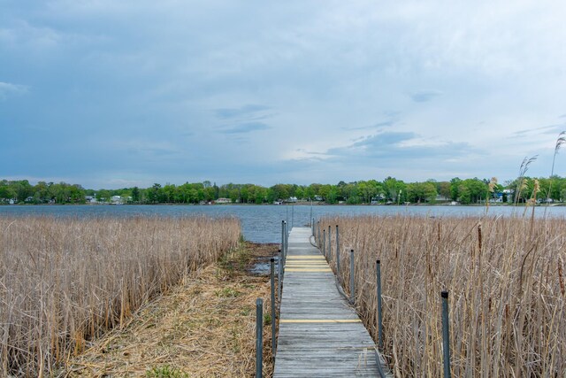 1900 White Cloud Dr E, Isle, MN 56342 - dock area with a water view