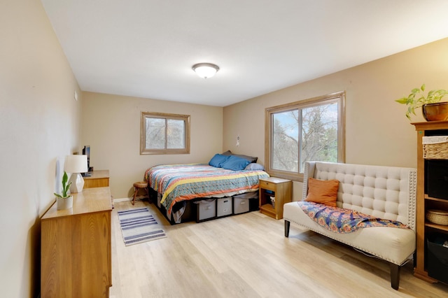 W12798 State Road 35, Prescott, WI 54021 - bedroom with light wood-style floors and baseboards
