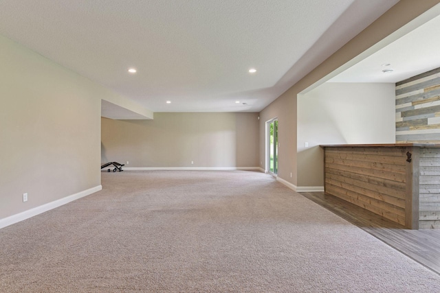 3742 Crane Island Ct, Minnetrista, MN 55331 - carpeted spare room with baseboards and recessed lighting