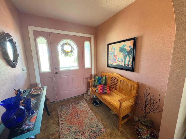 view of foyer entrance