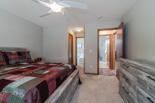 17081 Pheasant Meadow Ln SW, Prior Lake, MN 55372 - carpeted bedroom featuring ensuite bathroom and a ceiling fan