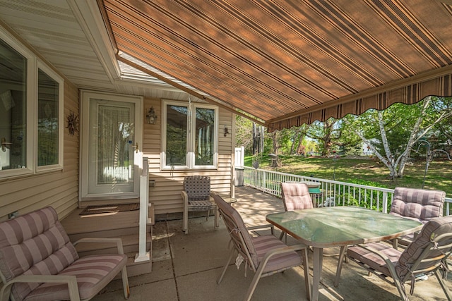 17081 Pheasant Meadow Ln SW, Prior Lake, MN 55372 - view of patio featuring outdoor dining space