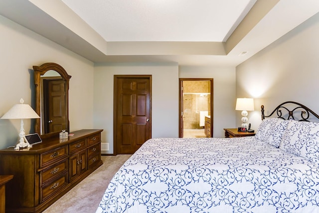 8713 9th Pl N, Lake Elmo, MN 55042 - bedroom featuring light colored carpet and connected bathroom