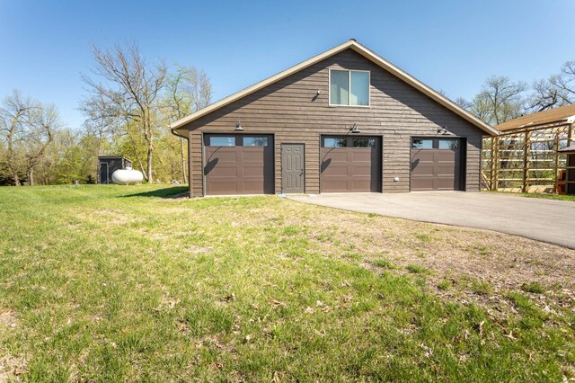 3391 Little Ida Beach Rd NW, Alexandria, MN 56308 - view of detached garage