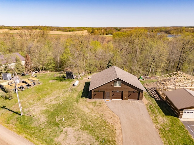 3391 Little Ida Beach Rd NW, Alexandria, MN 56308 - view of subject property featuring a forest