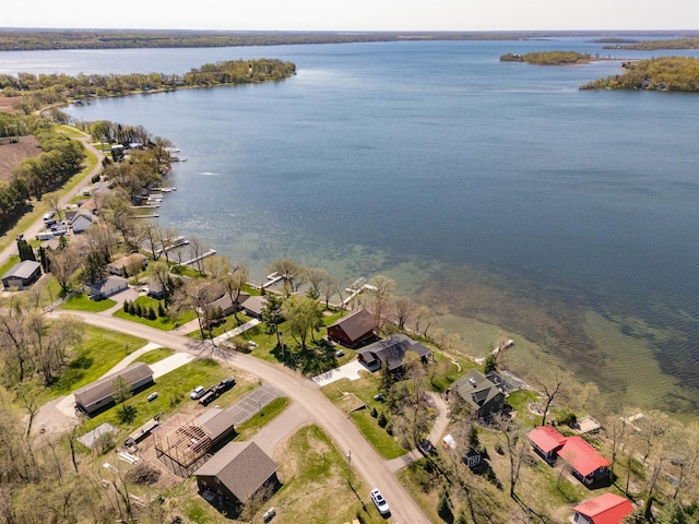 3391 Little Ida Beach Rd NW, Alexandria, MN 56308 - aerial perspective of suburban area featuring a nearby body of water