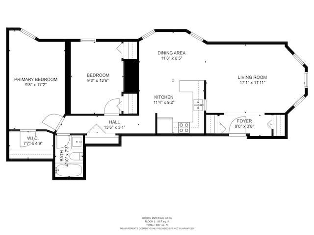 1811 Elliot Ave Unit 2, Minneapolis, MN 55404 - floor plan / room layout