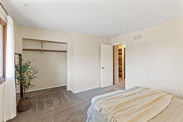 13501 Heather Hills Dr, Burnsville, MN 55337 - carpeted bedroom with baseboards and a closet