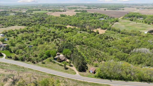 14530 Jonathan Carver Pkwy, Carver, MN 55315 - bird's eye view of a heavily wooded area