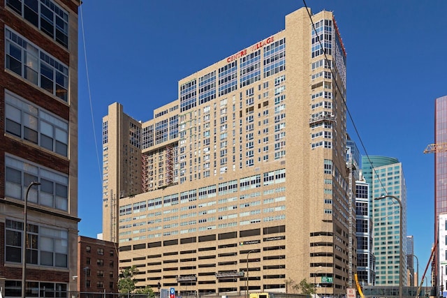 view of property with a city view