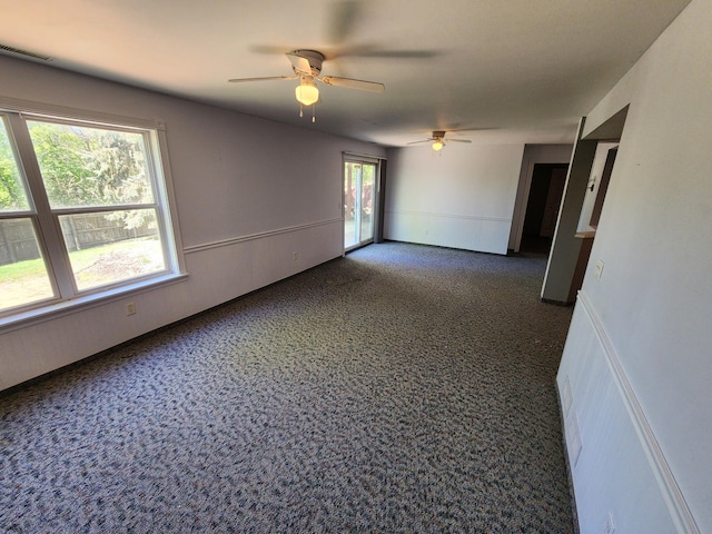 3458 Savannah Ave, White Bear Lake, MN 55110 - spare room featuring a ceiling fan