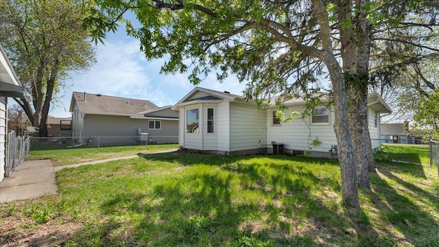 view of back of property