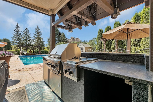 2255 Chelmsford Ln, Saint Cloud, MN 56301 - view of patio featuring an outdoor pool