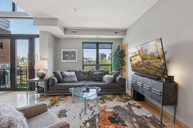 view of living room