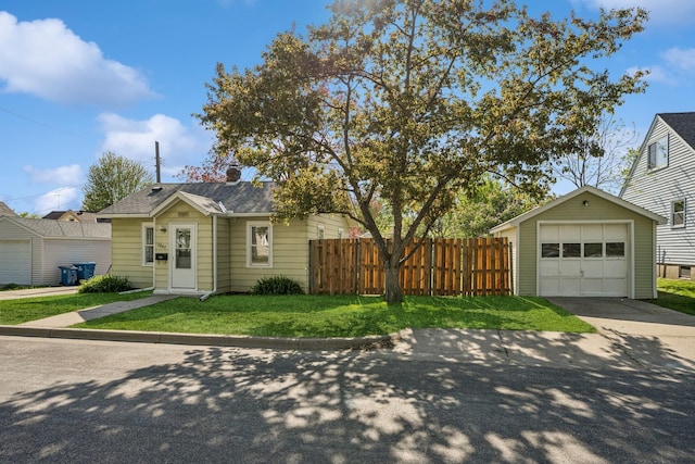 2647 Abbott Ave N, Robbinsdale, MN 55422 - view of front of property featuring a garage and driveway