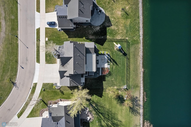 aerial view of property and surrounding area
