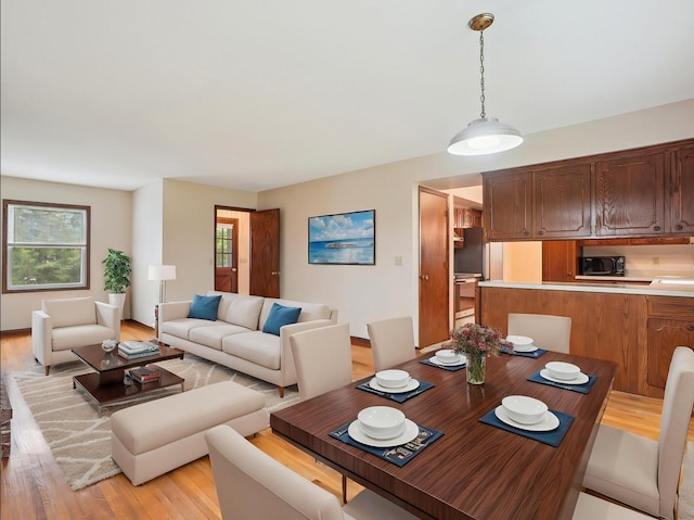 3529 Jerry St, White Bear Lake, MN 55110 - dining room featuring light wood finished floors