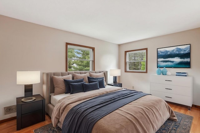 3529 Jerry St, White Bear Lake, MN 55110 - bedroom with light wood-style floors