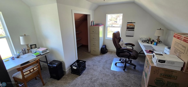 304 1st Ave E, Halstad, MN 56548 - carpeted office space with lofted ceiling