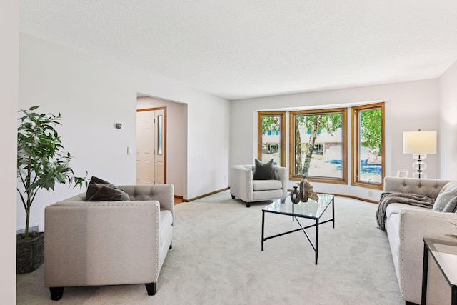 7010 Tartan Curv, Eden Prairie, MN 55346 - living room featuring light carpet and baseboards