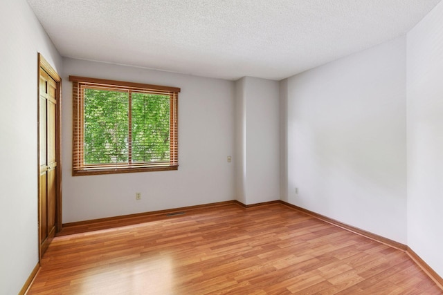 7010 Tartan Curv, Eden Prairie, MN 55346 - spare room featuring light wood-style floors and a textured ceiling