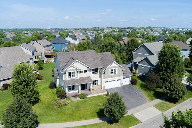 1730 Deephaven Dr, Woodbury, MN 55129 - aerial perspective of suburban area